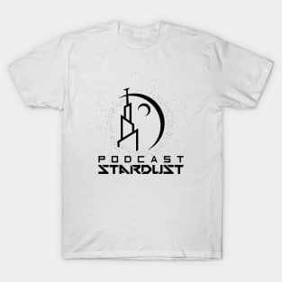 Podcast Stardust Black Stardust Logo T-Shirt